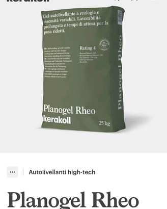 Kerakoll Planogel Rheo