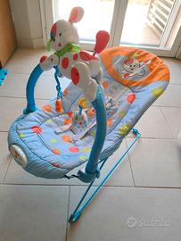 Sdraietta Fisher Price con vibrazione e suoni