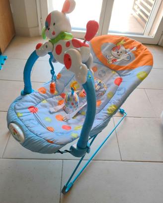 Sdraietta Fisher Price con vibrazione e suoni