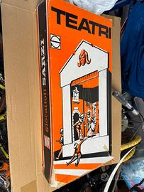 Teatrino giocattolo Sarzi + marionette