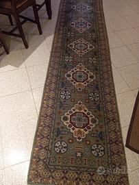 Tappeto orientale fondo verde