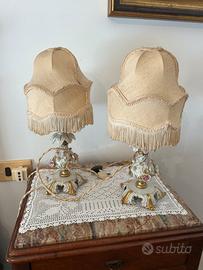 Abat-jour in porcellana