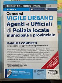 Libro per concorso polizia locale