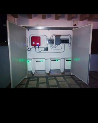 struttura porta batterie invert