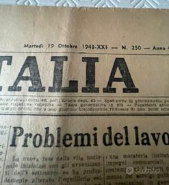 Il giornale d’Italia, del 19 ottobre 1943 