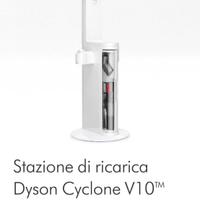 Stazione di ricarica dyson v10 con accessori