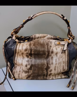 Borsa a spalla Francesco Biasia  vera pelle nuova