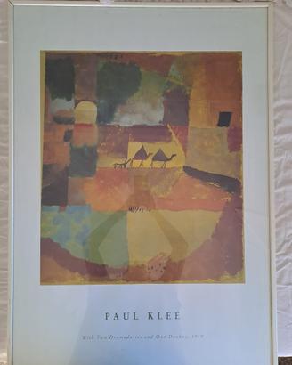 Quadro Stampa  di Paul Klee