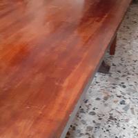 tavolo legno restaurato 183x81