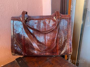 Borsa coccodrillo vintage