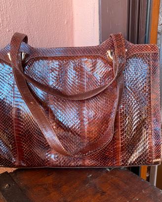 Borsa coccodrillo vintage