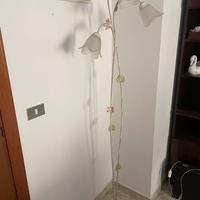 Lampada piantana con 3 punti luce