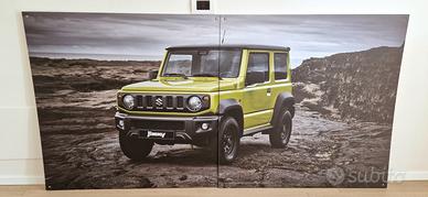 Pannelli pubblicitari concessionario Suzuki Jimny