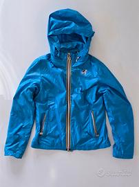 K-Way blu da bambina/unisex 10 anni (140 cm)