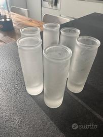 6 bicchierini da amaro