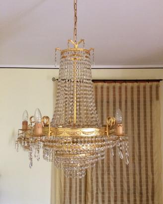 Lampadario da Soffitto in Cristallo Swarovski