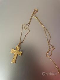 Collana con croce