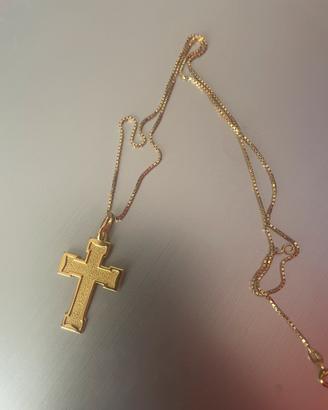 Collana con croce