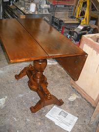 tavolo a vela rettangolare con ruote tavolino