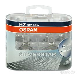 Coppia di lampade h7 silver star box