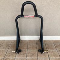 Cavalletto alzaruota posteriore moto
