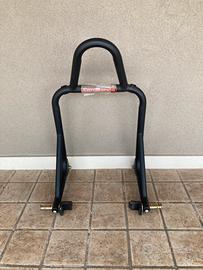 Cavalletto alzaruota posteriore moto