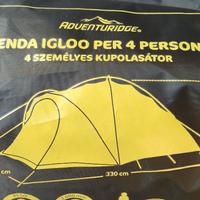 Tenda igloo per 4 persone