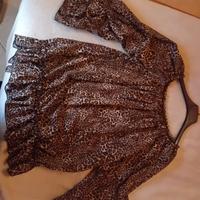 blusa leopardata