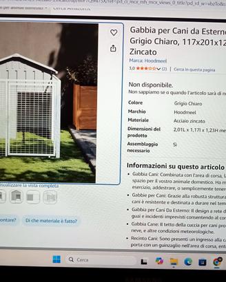 gabbia per cani