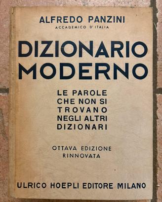 Dizionario Moderno Panzini VIII edizione