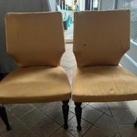 Poltroncine da camara da letto anni 50/60 vintage