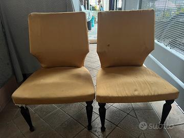 Poltroncine da camara da letto anni 50/60 vintage