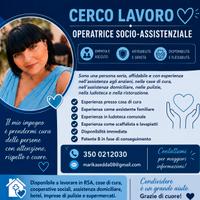 lavoro come badante, pulizie e assistenza