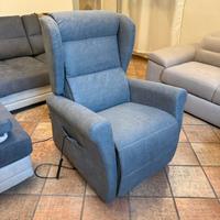 POLTRONA RELAX CON TESSUTO ANTIMACCHIA