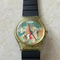 Orologio Forattini - quadrante illustrativo vintag