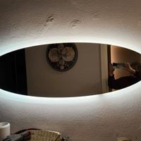 Specchio ingresso retro illuminato