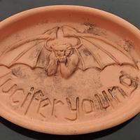 Vintage posacenere Lucifer Young 