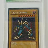 Drago Tricorno 1ed. Rara Segreta vintage Yu-gi-oh