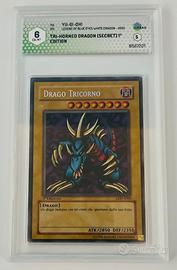 Drago Tricorno 1ed. Rara Segreta vintage Yu-gi-oh