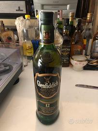 Glenfiddich 12 Year Old Single Malt Scotch Whisky.