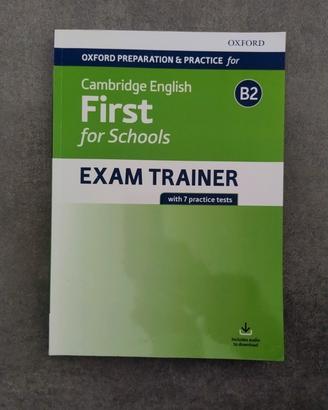 First for Schools Exam Trainer B2 Oxford
