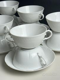 12 tazze da consommé Richard Ginori