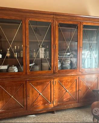 LIBRERIA LEGNO MASSELLO