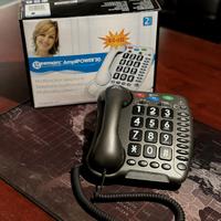 Telefono fisso amplificato NUOVO fino a +60db