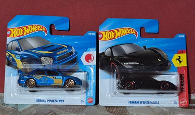 Hot Wheels Ferrari Subaru 