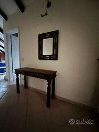 Specchio e consolle entrata