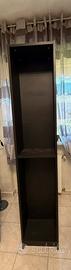 Libreria nero/marrone ikea 2m x 40cm