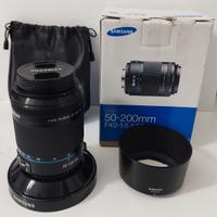 Samsung zoom 50-200mm come nuovo.
