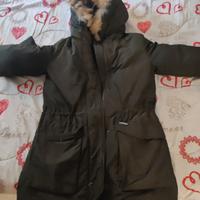 Giubbotto Woolrich da bambina verde originale 