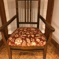 Poltroncina in legno primi ’900
